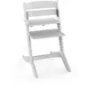 Image de NALA - Chaise haute en bois bébé et enfant grise