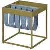 Image de Table d'Appoint Design Porte-Magazine 40cm Vert