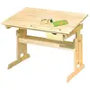 Image de Vente-unique Bureau enfant inclinable - Beige