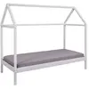 Image de Lit Enfant Cabane Sunny 90x200cm Blanc