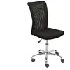 Image de Chaise de bureau enfant en PU noir - CHILD