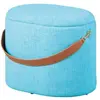Image de Paris prix Pouf-coffre rectangulaire - Turquoise