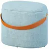Image de Paris prix Pouf de rangement ovale - Bleu