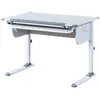 Image de Bureau Inclinable 1 Tiroir Evan 110cm Blanc
