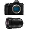 Image de PANASONIC Lumix S5 MARK II X + Objectif 24 -105 mm f/4 Macro OIS