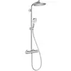 Image de Hansgrohe Colonne de douche Crometta S 240 EcoSmart - mitigeur thermostatique - chromé