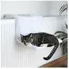 Image de Trixie Hamac de radiateur pour chat Deluxe - 45 x 24 x 31 cm - Blanc