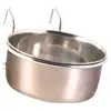 Image de Trixie Écuelle inox avec support - 600 ml - Argent