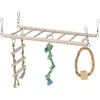Image de échelles suspendu sur cordes en bois pour rongeur Trixie Beige TU 6905