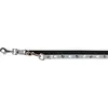 Image de Laisse pour chien réglable Trixie Silver Reflect Noir M/L 12216