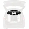 Image de TRIXIE Extension de Hauteur pour Grille Arrière de Voiture