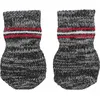 Image de Chaussettes pour chien anti-dérapantes Trixie Gris XS/S 19501