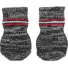 Image de Chaussettes pour chien anti-dérapantes Trixie Gris L 19504
