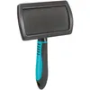 Image de broses pour chien souple, en plastique/poils métal Trixie Noir TU 24131