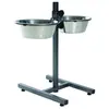 Image de Gamelle pour chiens en acier inoxydable/métal Trixie Argenté TU 24922