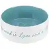 Image de Gamelle pour chien en céramique Trixie Pet's Home Blanc TU 25052