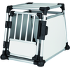 Image de Cage de transport pour chien en aluminium Trixie Gris 55x62x78 cm 39341