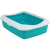 Image de Bac à litière pour chat avec rebord Trixie Classic Gris 37x15x48 cm 40187