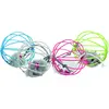 Image de Jouet pour chat souris dans balle à grille, en peluche Trixie Multicolore TU 4115