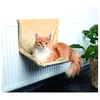 Image de Trixie Hamac de radiateur en peluche pour chat
