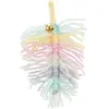 Image de Lot de 4 jouets pour chat - Plume avec clochette polyester Trixie Multicolore TU 45717