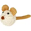 Image de Jouet pour chat souris, en fil de papier Trixie Blanc TU 45758