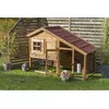 Image de Clapier pour rongeurs avec enclos 2 étages Trixie Natura Marron 151x107x80 cm 62335