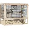 Image de Cage pour rongeurs en bois Trixie Beige TU 62482