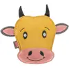 Image de Jouet peluche pour chien vache en cuir Trixie Jaune 17 cm 35991