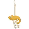 Image de Jouet pour chien chamélion la corde en cuir Trixie Jaune 45 cm 35997