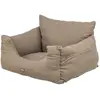 Image de Siège de Voiture pour Chiens Trixie Taupe 55 x 30 x 50 cm