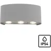 Image de Applique extérieure CARLO argent LED 5W 3000K Neuhaus