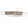 Image de Plafonnier LED PALMA bois clair 40W dimm. télécommande