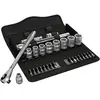 Image de Wera Coffret clé à cliquet et douilles - 28 pièces
