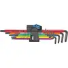 Image de Wera jeu de clés Torx longues - Multicolore