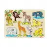 Image de Goki Puzzle encastrable animaux africains - 9 pièces