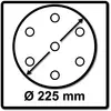 Image de Festool Disques abrasifs plâtre P180 - Lot de 25