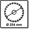 Image de Festool Lame de scie circulaire bois - 254 mm