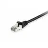 Image de Câble réseau Cat6 S/Ftp 0,25m Noir