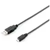 Image de Câble USB 2.0 USB-A vers Micro-USB - 1 m - Noir