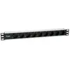Image de Bloc multiprise rack 1U - 9 prises