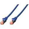 Image de Digitus Câble patch Cat 6 - 5 m - Bleu