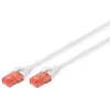 Image de Digitus Câble réseau Cat6 - 0,25 m - Blanc