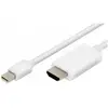 Image de Digitus Câble Mini DisplayPort vers HDMI - 2 m - Blanc