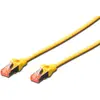 Image de Digitus Câble patch RJ45 Cat6 - 5 m - Jaune