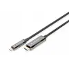 Image de Digitus Câble adaptateur USB-C vers HDMI - 20 m - Noir
