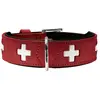 Image de Hunter Collier pour chien en cuir et similicuir Swiss - 38-43,5 cm - Multicolore