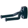 Image de K&M Support mural pour guitare/basse 16280 - Noir