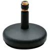 Image de K&M Support micro à poser 23266 - Embase 60 mm - Hauteur 55 mm - Noir
