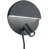 Image de Applique murale MARIO noire LED 8,3W 3000K 800 lm Trio